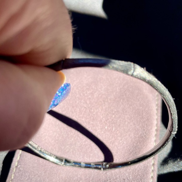 John Hardy Bamboo Black Rhodium Estate Sterling Silver Bangle Bracelet in Bag OS - Picture 8 of 16